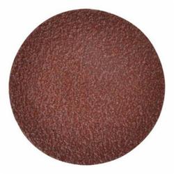 Disque à changement rapide - 2 po de diamètre, mélange d'oxyde d'aluminium, grain P60, couleur marron