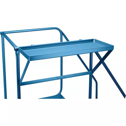 Mechanics/Maintenance Rolling Ladder, Steel, 5 Steps, 47" Platform Height