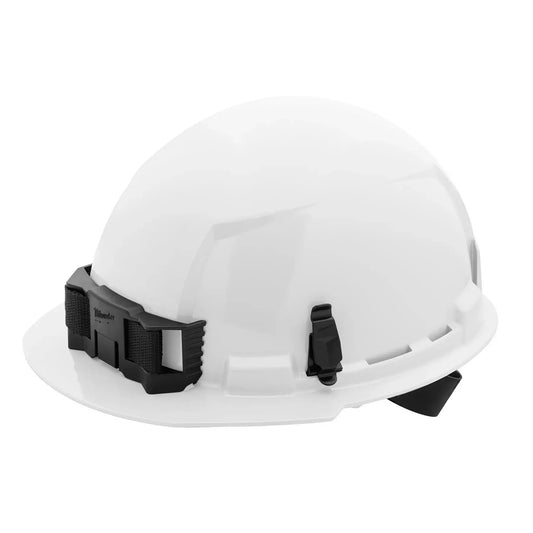 Bolt™ Front Brim Hard Hat White/4pt Ratcheting Suspension - Type 1, Class e, White