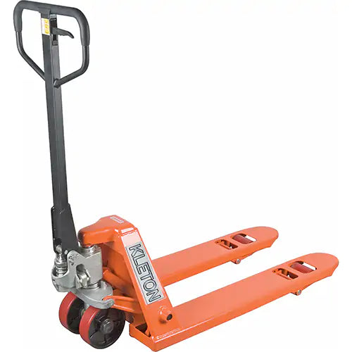 Heavy-Duty Hydraulic Pallet Truck, Steel, 48" L x 27" W, 5500 lbs. Capacity