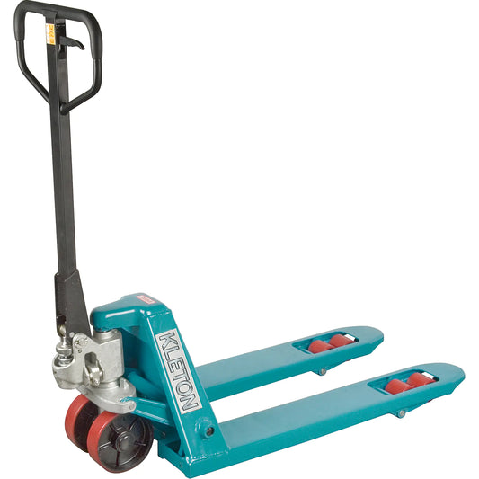 Heavy-Duty Hydraulic Pallet Truck, Steel, 48" L x 27" W, 6600 lbs. Capacity