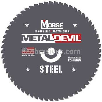 Morse Metal Devil CSM7254858FSC 7-1/4 In. 48 Tooth Circular Saw Blade 5/8 In. Arbor Steel Cutting