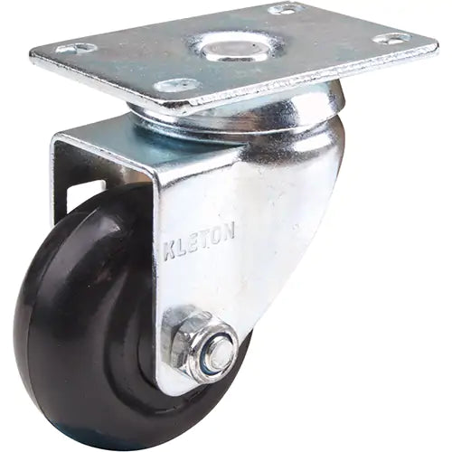 Caster, Swivel, 3" (76 mm), Polyolefin, 250 lbs. (113 kg.)