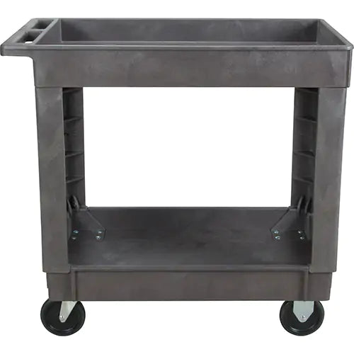 Utility Service Cart, 2 Tiers, 17-1/2" x 32-1/2" x 34-1/2", 500 lbs. Capacity