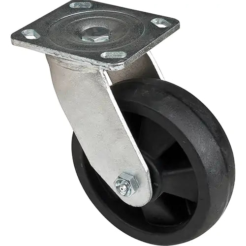 Hi-Temp Caster, Swivel, 6" (152.4 mm), Nylon, 880 lbs. (399 kg.)