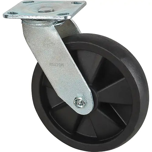 Roulette pivotante haute température, 8 po (203,2 mm), nylon, 1 000 lb (453 kg)