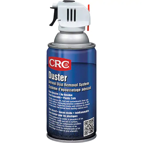 Crc Duster Aerosol Dust Removal, Clear, Gas, 12oz