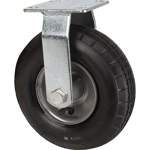 Flat-Free Casters, Rigid, 10" (254 mm), Flat-Free, 300 lbs. (136 kg.)