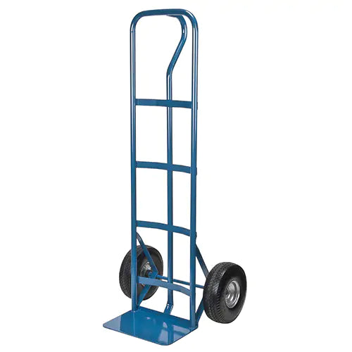 All-Welded Hand Truck, P-Handle Handle, Flat-Free Wheels, Steel, 51" Height, 600 lbs. Capacity