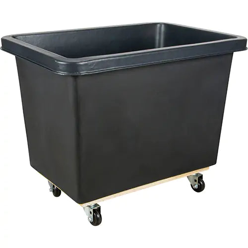 Tapered Wall Box Truck, Polyethylene, 37" L x 26" W x 30" H, 9 cu. ft. Volume, 500 lbs. Capacity
