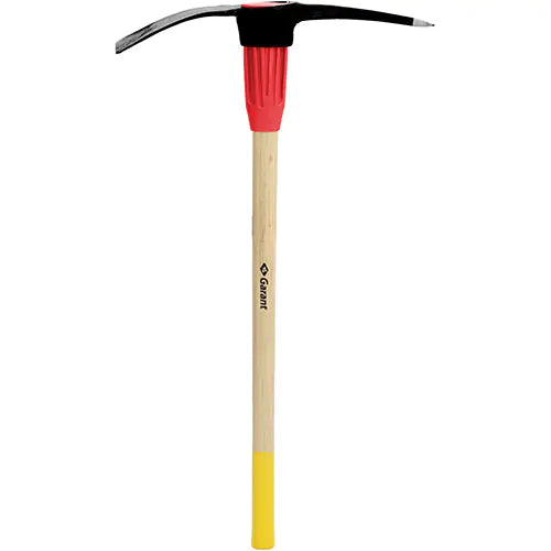 Pioche et houe, manche en bois, 36"