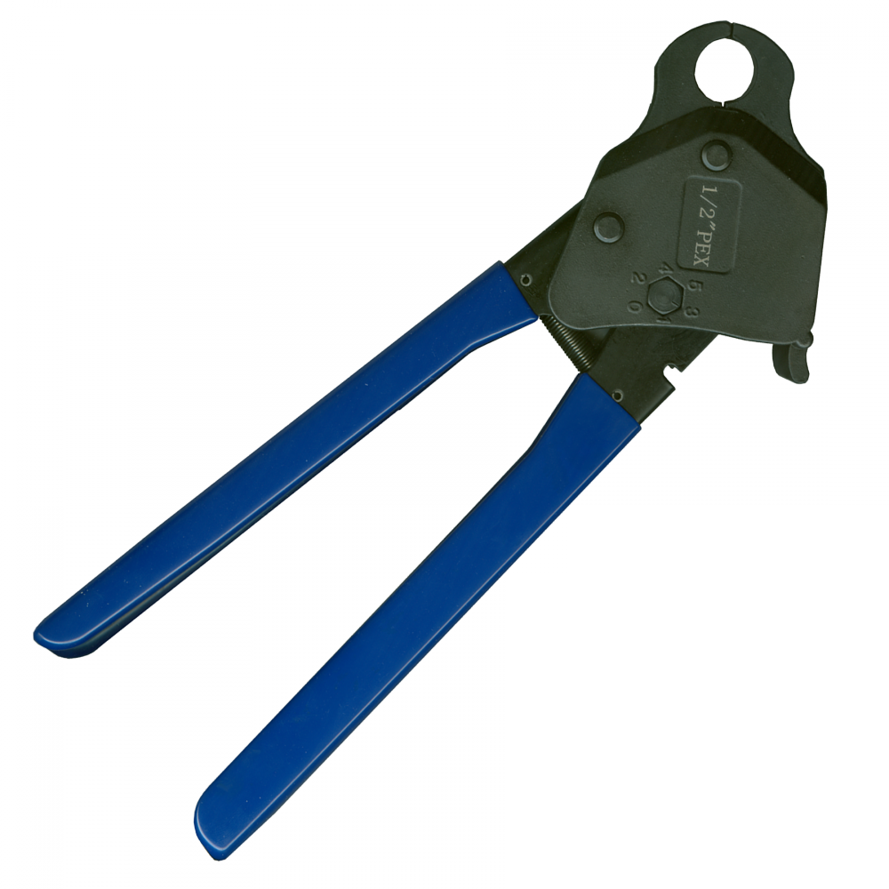 Pince à sertir d'angle pour bagues en cuivre noir 3/4