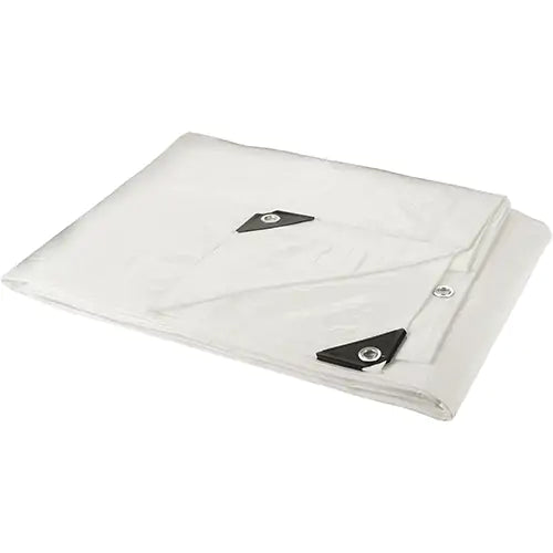 Tarps, Heavy-Duty, White, 30' x 40' x 6 mils