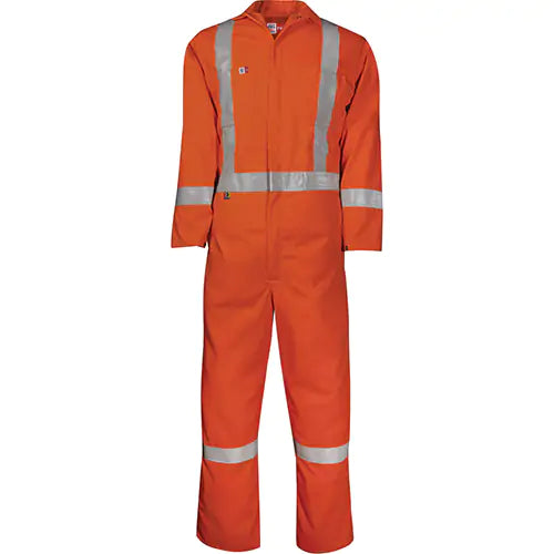 Ultrasoft Orange Coveralls, Unlined, Size 46
