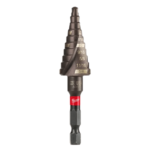 Shockwave™ Metric Step Bit 4mm-20mm
