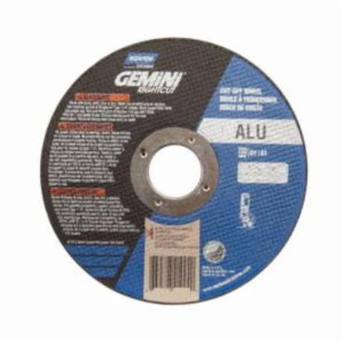 Cut-Off Wheel - 5 in Wheel Dia., 0.045 in Wheel Thickness, 7/8 in Center Hole Diameter, 36 Grit, Coarse Grade, 12225 rpm