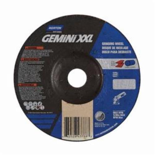Gemini XXL Grinding Wheel A 24 S Type 27 6 X 1/4 X 7/8 In.