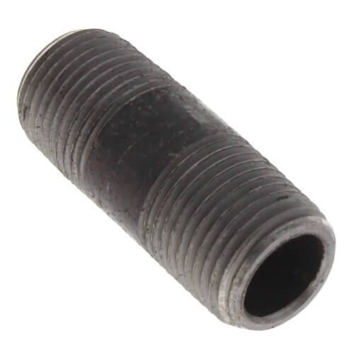 Mamelon noir 1/2" NPT x 2", nomenclature 80