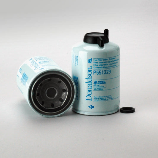 Fuel filter water separator spin-on P551329