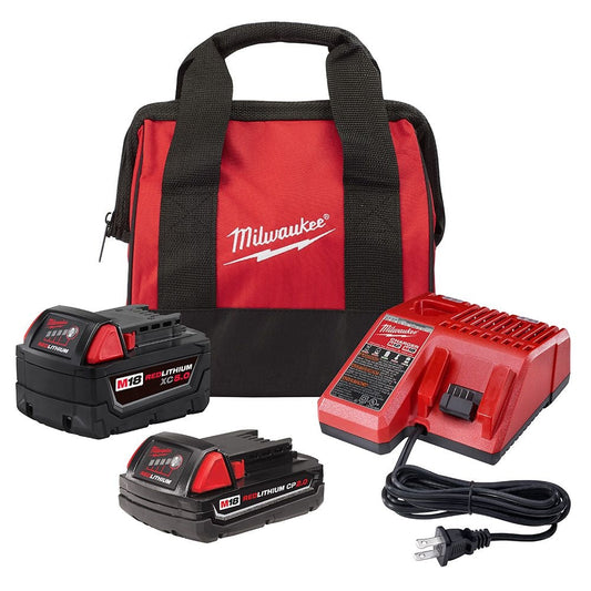 M18™ 5.0ah + 2.0ah Starter Kit w/ Bag