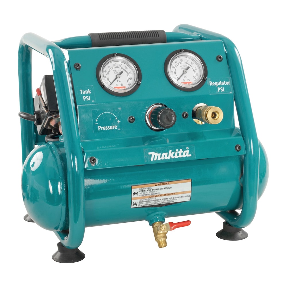 Ultra-Compact and Lightweight Air Compressor for Trim, Cabinetry, Hobby, and DIY Applications