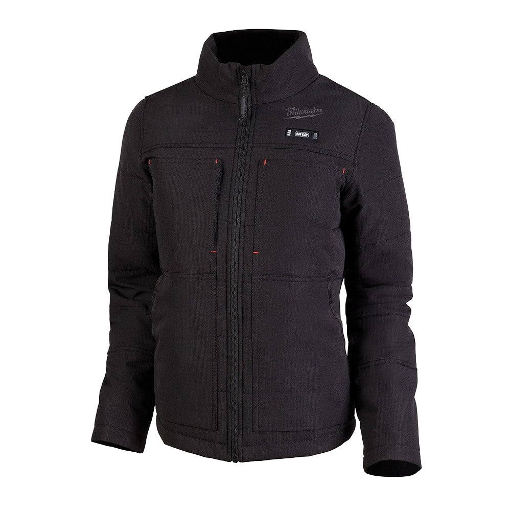 M12™ Women’S Heated Axis™ Jacket, Black, Sz: 2X M12 12V Li-Ion Cordless 3.0Ah Battery pack