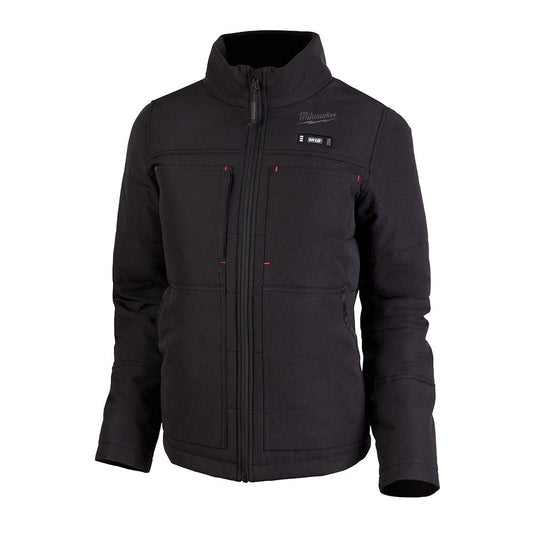 M12™ Women’S Heated Axis™ Jacket, Black, Sz: 2X M12 12V Li-Ion Cordless 3.0Ah Battery pack