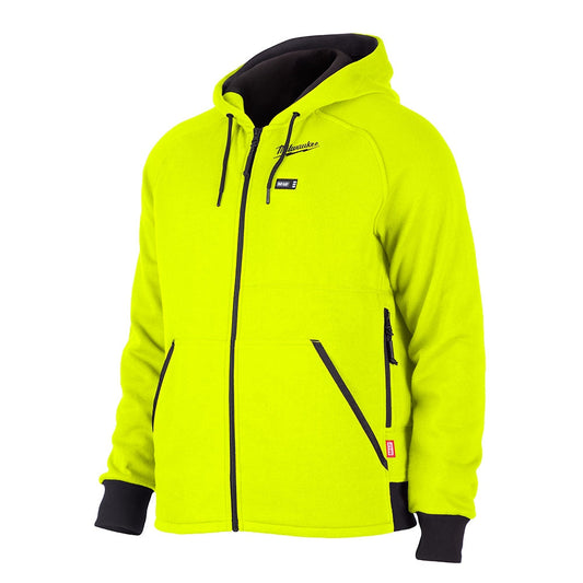 hi Vis Heated Hoodie S M12 12V Li-Ion Cordless 3.0Ah Battery pack