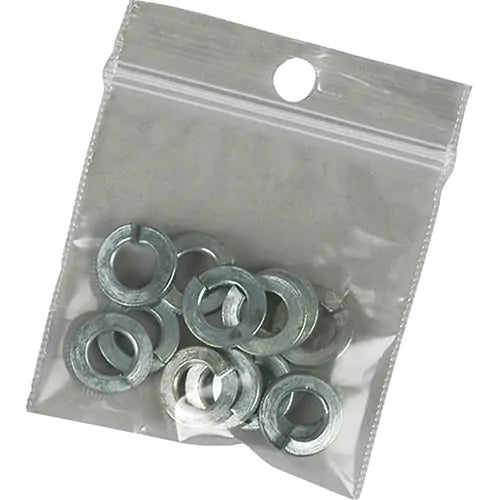 Poly Bags, Reclosable, 12" x 9", 4 mils