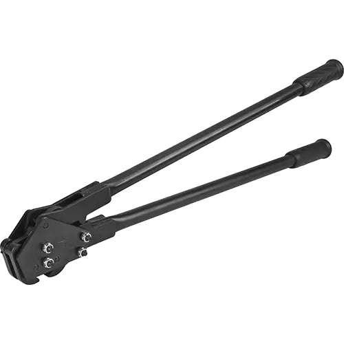 Heavy-Duty Steel Strapping Sealer, Closed/Semi-Closed, 1-1/4"