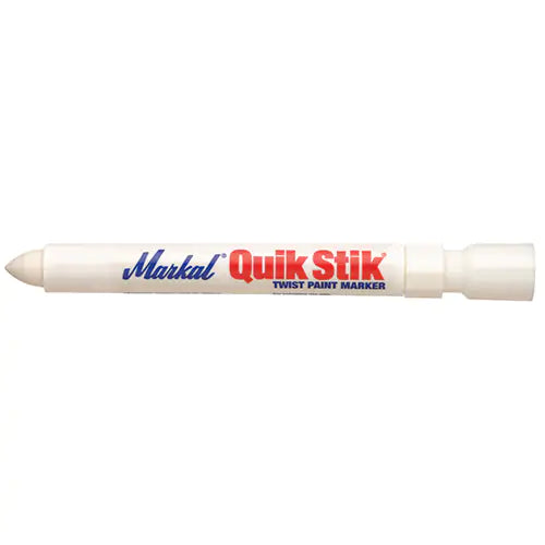 Marqueur permanent Quik Stik blanc