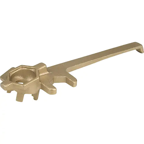 Clé à bougie de luxe, ouverture de 1-1/4", poignée de 9", alliage de laiton anti-étincelles
