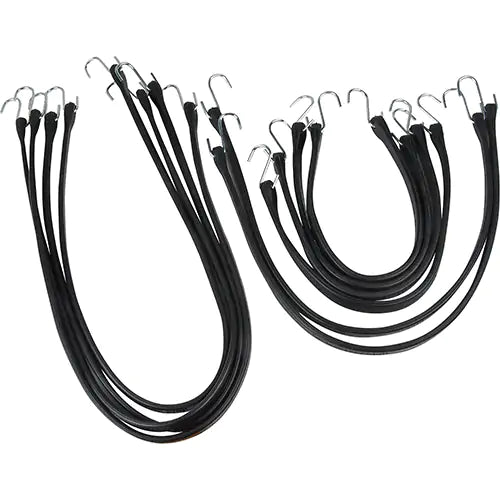 Ensemble d'attaches en caoutchouc, 21"-41"