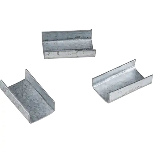 Steel Seals, Open, Fits Strap Width: 1/2", 5000/bx