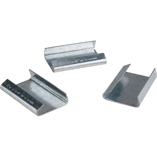Steel Seals, Open, Fits Strap Width: 1-1/4", 1000/bx