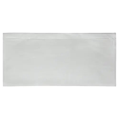 Blank Packing List Envelope, 10" L x 5-1/2" W, Backloading Style, 1000/cs
