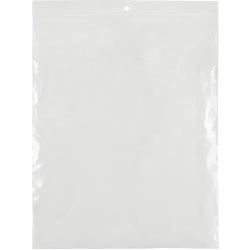 Poly Bags, Reclosable, 9" x 6", 4 mils, 100/pk