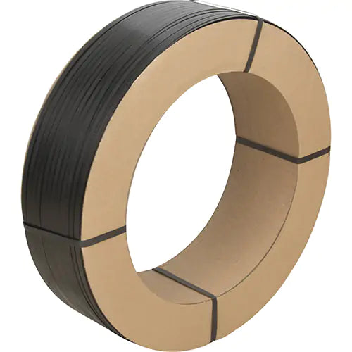 Feuillard, Polypropylène, Noir, Calibre Manuel, 1/2" x 5600'