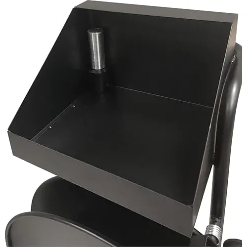 Strapping Dispenser, Black, Polyester/Steel/Polypropylene Straps, 16"/8" Core Dia., 3"/8"/6" Roll Width