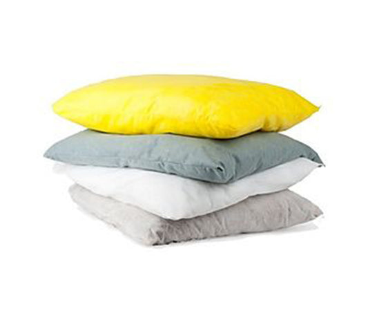 Hydrophobic Absorbent Pillows w/Net & Rope, 8" x 18", 26.8 gal. Absorption, 20/bx