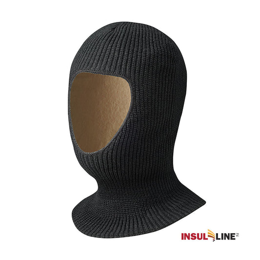 Balaclava Protection Hoods, 1-Hole, Lined, Black, SZ: O/S
