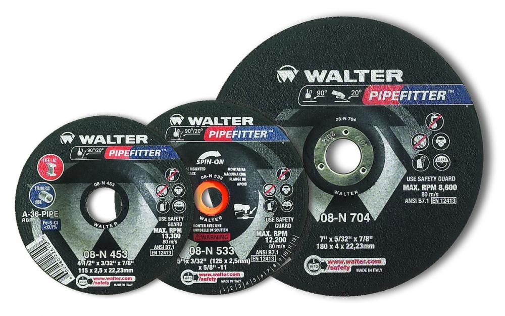 Pipefitter, Grade: A-24 Pipe, Type: 27, 6 In. X 1/8 In. X 7/8 In.