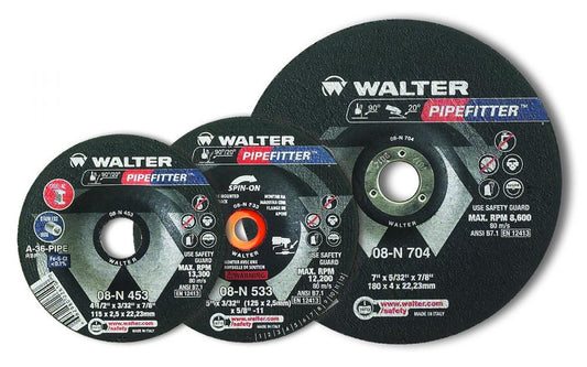 Pipefitter, Grade: A-24 Pipe, Type: 27, 6 In. X 1/8 In. X 7/8 In.
