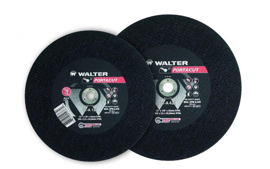 Portacut, grade : a-24, type : 1, 12 po x 1/8 po x 1 po.