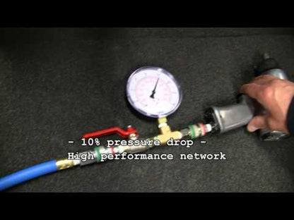 Manomètre inox / mécanisme laiton- glycérine 2-1/2" – 1/4 npt lm 0-300 i/l