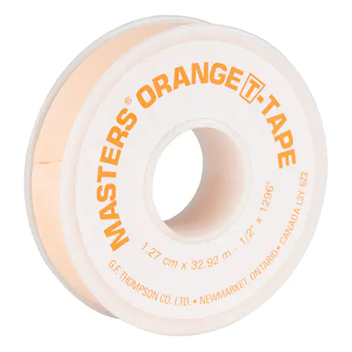 Ruban Téflon Masters®, 1 296 po L x 1/2 po l, orange