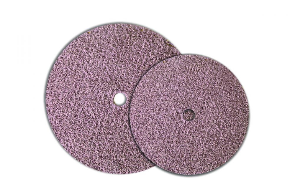 Quick-step, grit polish, disques de polissage instantané 4-1/2 po x 3/8 po x