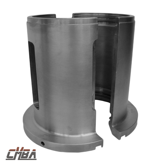 Support bearing, suspension axle, standard 1672-100 D77 8"