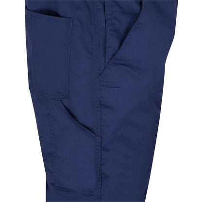 Poly/Cotton Safety Overalls, Marine, SZ: 56 Tall