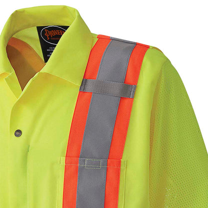 Traffic Safety Jackets, Poly Knit, Yellow, SZ: 2XL
